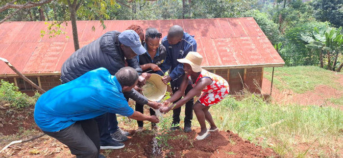 Memorial trees were planted by the Rotary and Rotaract club officials to mark this important occassion.